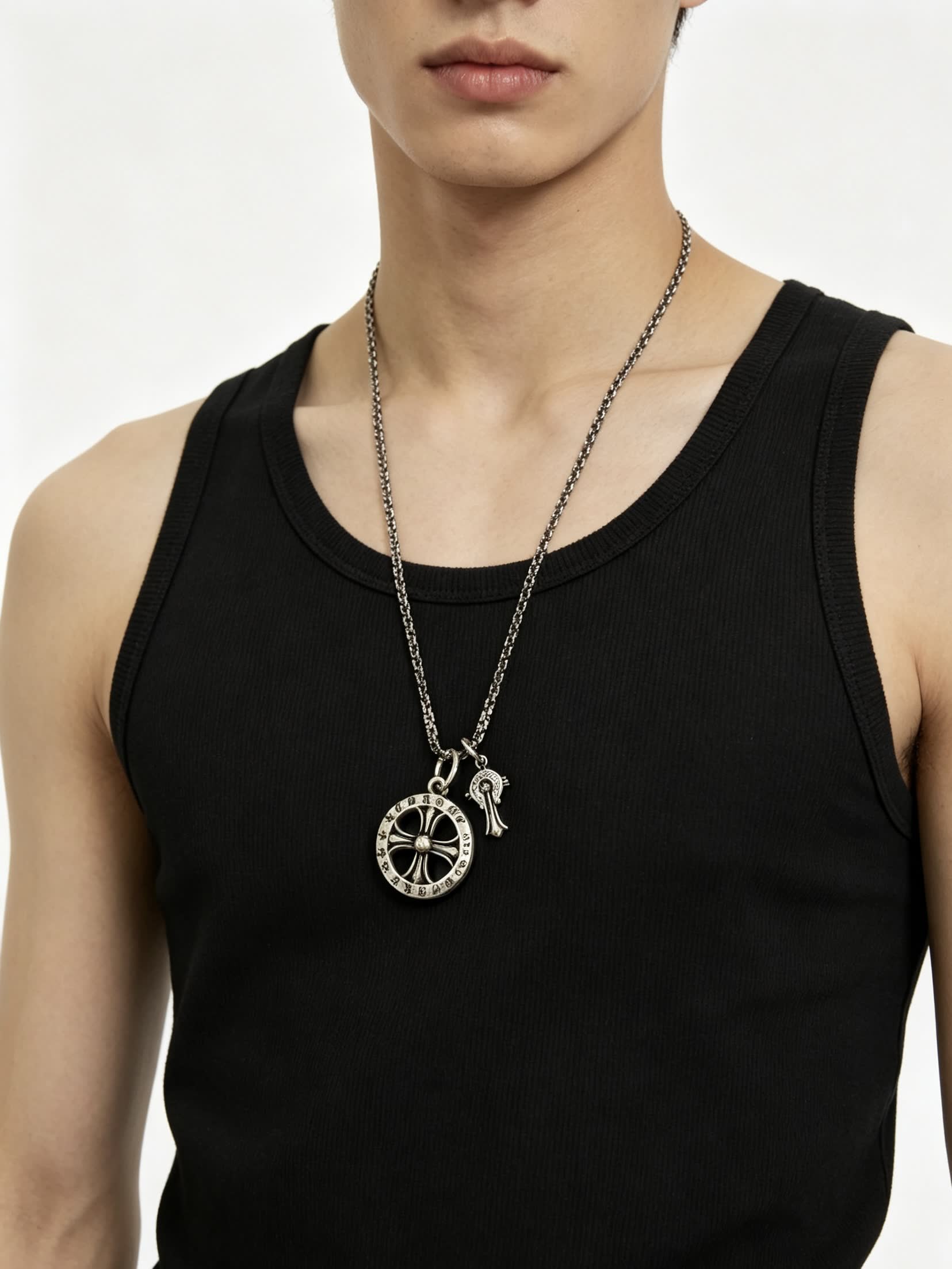 Chrome Hearts Aurelius Sterling Silver Necklace